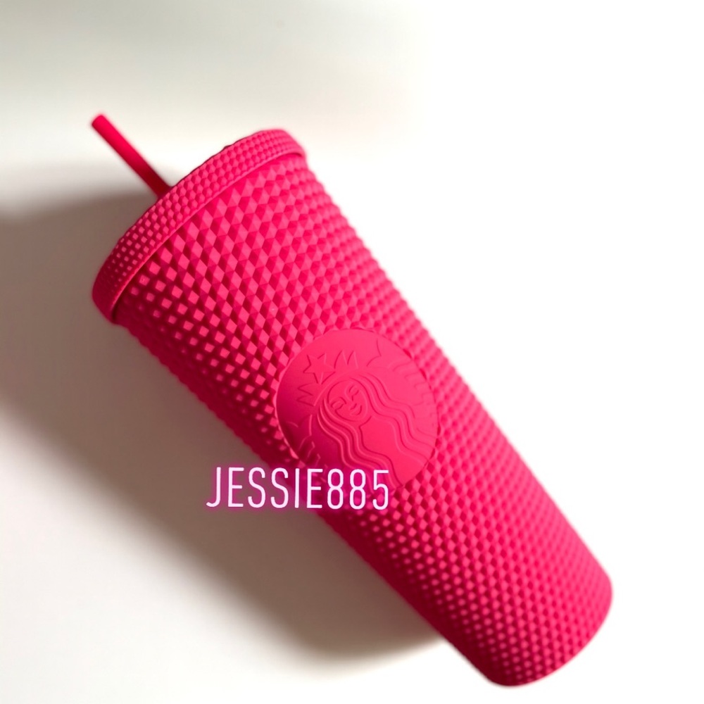 Starbucks Pink Studded -Ruby Pink